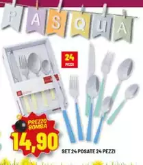 Set 24 Posate 24 Pezzi Set 24 Posate 24 Pezzi