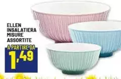 Ellen Insalatiera Misure