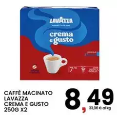 Lavazza - Caffè Macinato Crema E Gusto Lavazza - Caffè Macinato Crema E Gusto