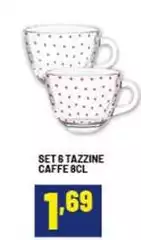 Set 6 Tazzine Caffe
