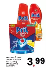 Pril - Gel/Caps Lavastoviglie Tutto In 1/Excellence Pril - Gel/Caps Lavastoviglie Tutto In 1/Excellence