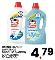 Omino Bianco - Lavatrice Muschio Bianco Omino Bianco - Lavatrice Muschio Bianco