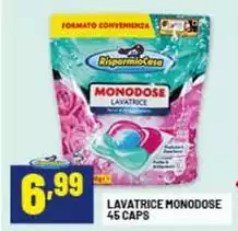 Lavatrice Monodose 45 Caps