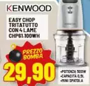 Kenwood - Easy Chop Tritatutto Con 4 Lame Chp61.100wh