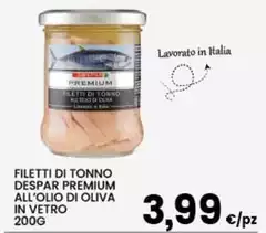 Despar - Filetti Di Tonno All'Olio Di Oliva In Vetro