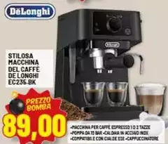 De Longhi - Stilosa Macchina Del Caffe EC235.BK De Longhi - Stilosa Macchina Del Caffe EC235.BK