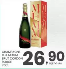 Mumm - Champagne G.h.  Brut Cordon Rouge