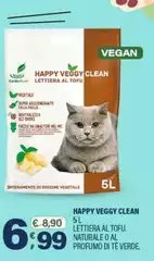 Happy Veggy Clean - Lettiera Al Tofu