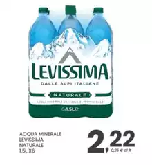 Levissima - Acqua Minerale  Naturale
