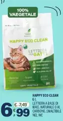 Happy Eco Clean - Lettiera A Base Di Mais