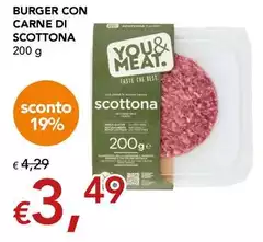 Burger Con Carne Di Scottona