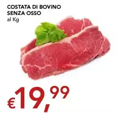 Costata Di Bovino Senza Osso