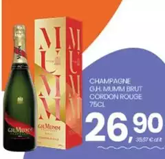 G.h. mumm - Champagne Brut Cordon Rouge