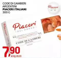 Pizza italia - Code Di Gamberi Argentini