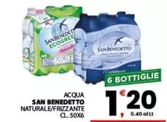 San Benedetto - Acqua Natural E/Frizzante