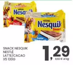 Nestlè - Snack Nesquik Latte/Cacao