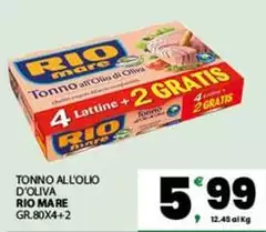 Rio Mare - Tonno All'olio D'oliva