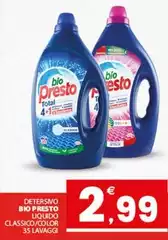 Bio Presto - Detersivo Liquido Classico/Color Bio Presto - Detersivo Liquido Classico/Color
