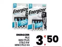 Energizer - Pile Max Plus S710 X4/ Mini S710 X4