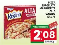 Cameo - Pizza Surgelata Margherita Alta