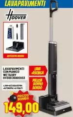Hoover - Lavavajimento Con Manico Hv300 Hoover - Lavavajimento Con Manico Hv300
