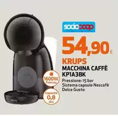 Krups - Macchina Caffè KPIA3BK Krups - Macchina Caffè KPIA3BK