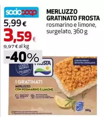 Frosta - Merluzzo Gratinato