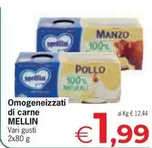Mellin - Omogeneizzati Di Carne