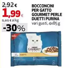 Purina - Bocconcini Per Gatto Gourmet Perle Duetti