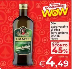 Dante - Olio Extra Vergine Di Oliva Terre Antiche Dante - Olio Extra Vergine Di Oliva Terre Antiche