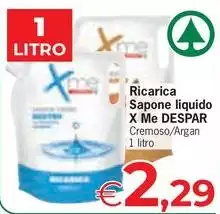 Despar - Ricarica Sapone Liquido X Me