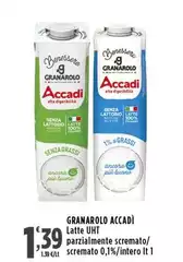 Granarolo - Latte UHT Parzialmente Scremato