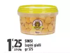 Sinisi - Lupini Gialli Sinisi - Lupini Gialli
