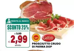Prosciutto Crudo Di Parma DOP