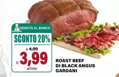 Roast Beef Di Black Angus Gardani