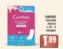 Carefree - Salvaslip Disteso