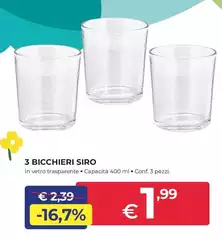 3 Bicchieri Siro 3 Bicchieri Siro