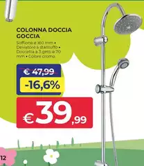 Colonna Doccia Goccia