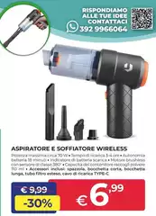 Joytech - Aspiratore E Soffiatore Wireless Joytech - Aspiratore E Soffiatore Wireless