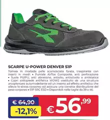 U-Power - Scarpe Denver S1P U-Power - Scarpe Denver S1P