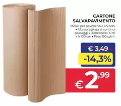 Cartone Salvapavimento Cartone Salvapavimento