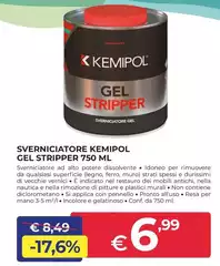 Kemipol - Sverniciatore Gel Stripper 750 Ml Kemipol - Sverniciatore Gel Stripper 750 Ml