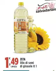 Zeta - Olio Di Semi Di Girasole