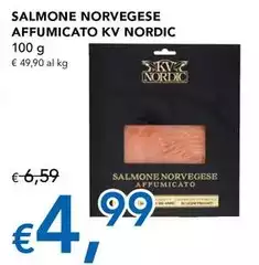 Kv Nordic - Salmone Norvegese Affumicato