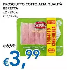 Beretta - Prosciutto Cotto Alta Qualità