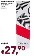 G.h. mumm - Champagne Brut Cordon Rouge