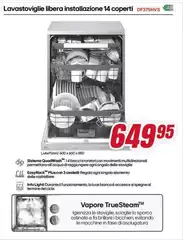Luce - Lavastoviglie Libera Installazione 14 Coperti