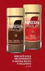 Nescafé - Gold Decaffeinato O Aroma Rico E Vellutato