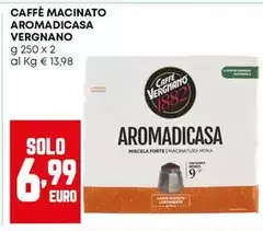 Vergnano - Caffè Macinato Aromadicasa