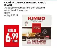 Kimbo - Caffè In Capsule Espresso Napoli